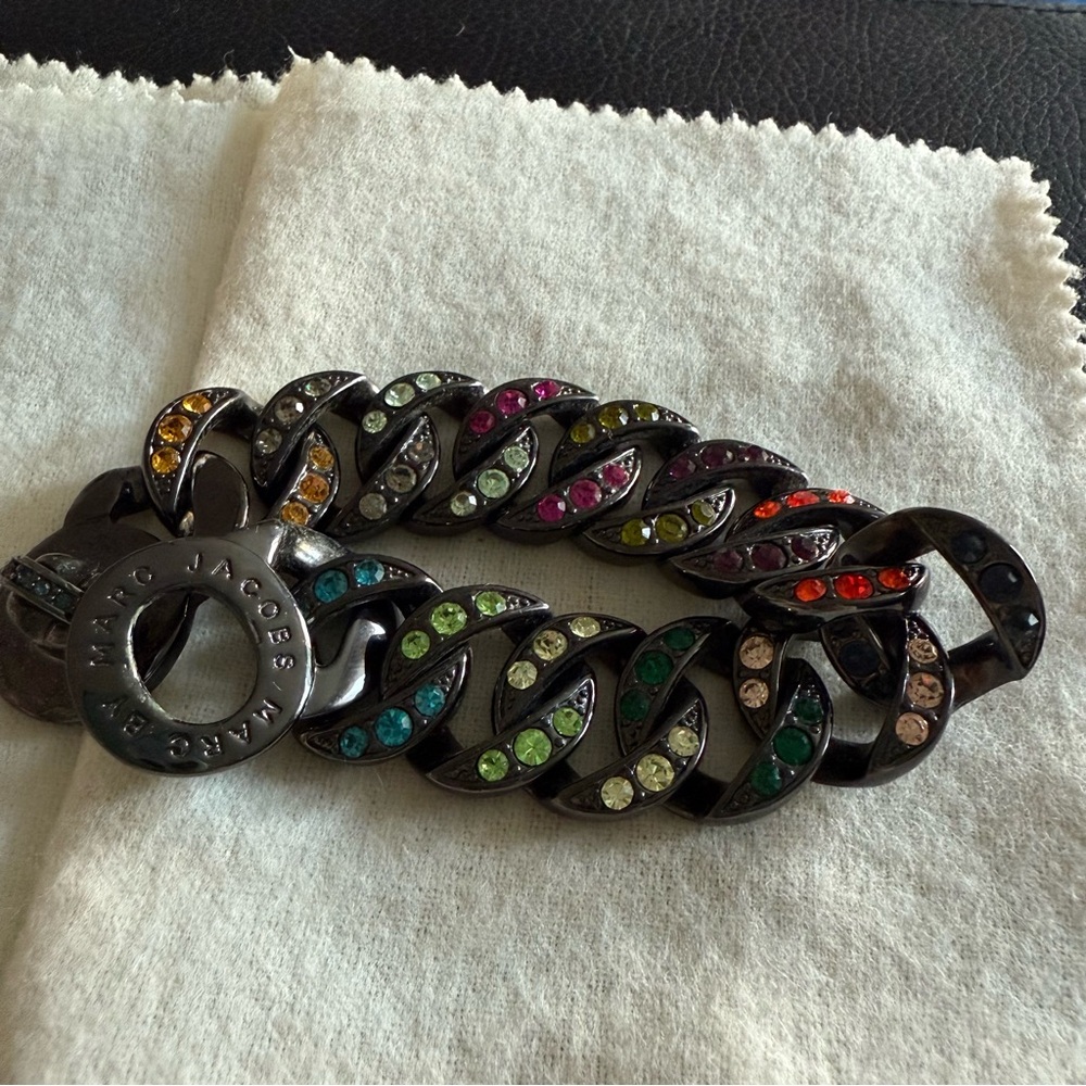 Marc by Marc Jacobs Multicolor Chain Bracelet